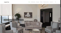 Desktop Screenshot of capitalclubms.com